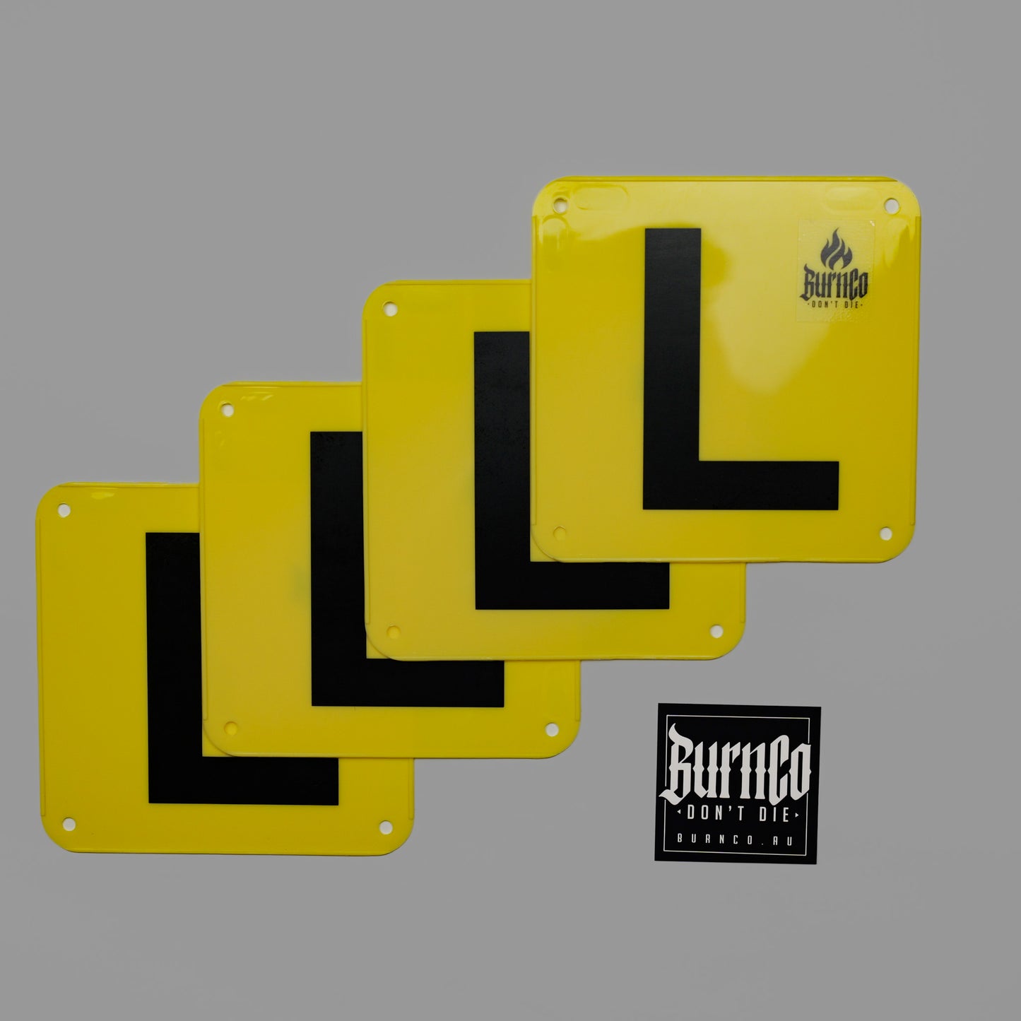 BurnCo | L Plate