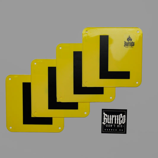 BurnCo | L Plate